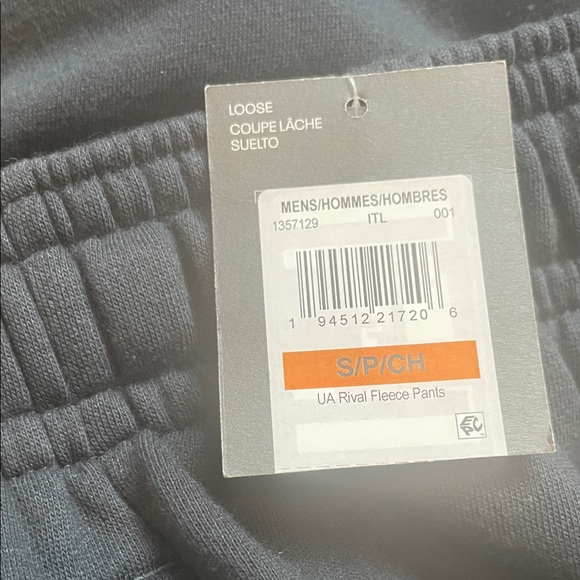 Under Armour Mens Sweatpants - Blue, Gray, Black - Picture 7 of 8